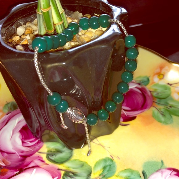 David Yurman Jewelry - David Yurman Spiritual Bead Bracelet Green Onyx